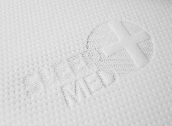 Sleepmed Memory foam kussen met 3D ventilatieband - Deluxe model - Hoofdkussen