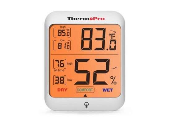Thermo Pro TP-53 Hygrometer - Binnen Temperatuur- en vochtigheidsmeter