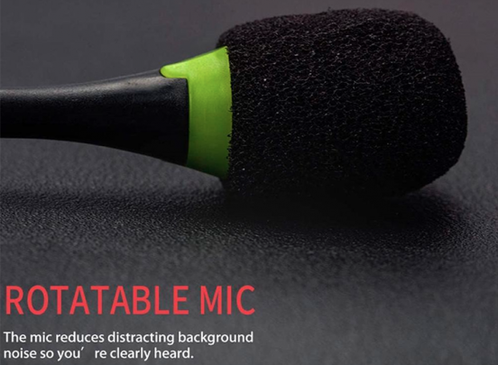 Fedec Computer Headset - Verstelbare Microfoon - Noise cancelling - Plug&Play USB Kabel - Zwart