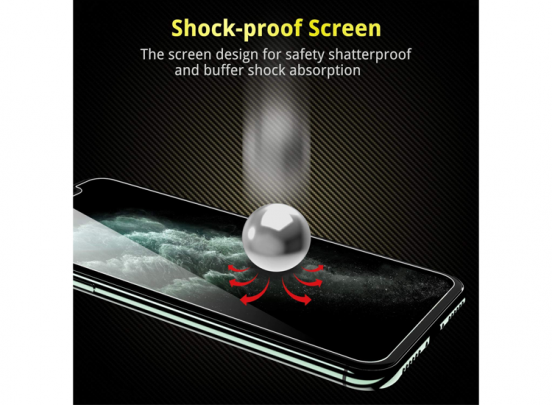 Iphone 11 Pro/XS/X Screenprotector - Tempered Glass - 2-pack