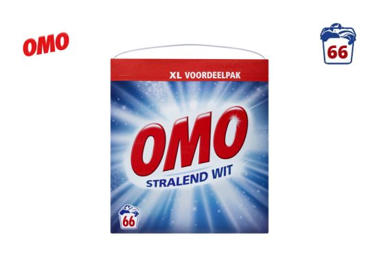 vorst Compatibel met Kreet Omo Waspoeder - Stralend Wit - 66 wasbeurten - 3,762 kg - Wasmiddel |  Dealdonkey