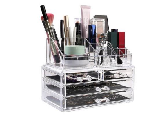 Make-up organizer - Met 4 lades en 16 opbergvakjes