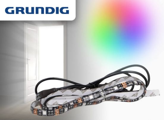 Grundig USB multi colour lichtstrip - Creëer een prachtige lichtsfeer