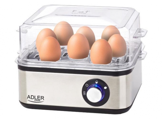 Adler AD4486 Eierkoker voor 8 eieren
