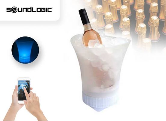 Soundlogic Bluetooth Speaker - Te gebruiken als vaas en wijnkoeler