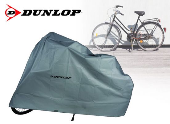 Dunlop grijze fiets- of scooterhoes - Waterafstotend