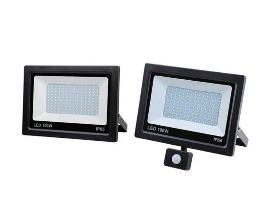 Hofftech SMD LED stralers met en zonder sensor - met vermogen tot 100W