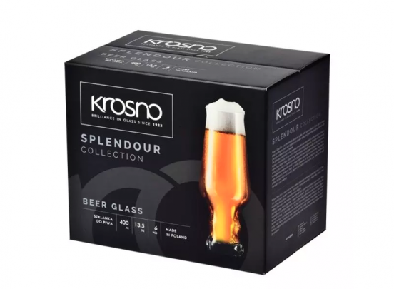 Krosno Splendour Collection Bierglazen - 400ml