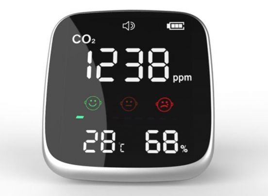 mr Safe CO2 meter - CO2-100 - koolstofdioxide meter