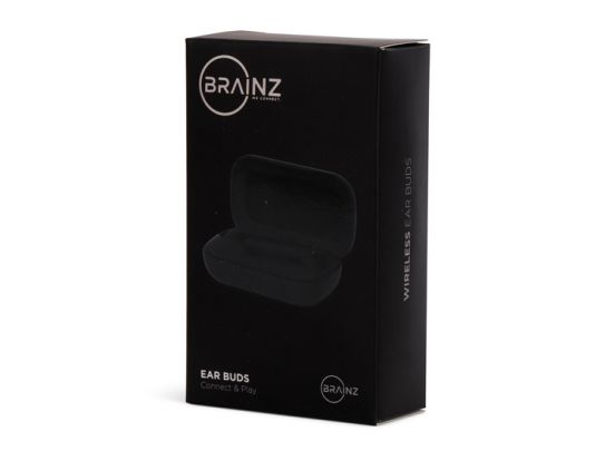 BRAINZ 2-in-1 Earbuds & Speaker Black