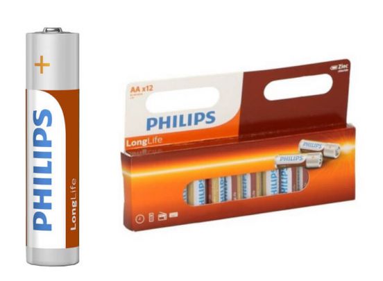 Philips LongLife batterijen - 36 stuks