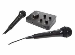 Velleman Karaokeset - 2 Microfoons - Tv-aansluting - Plug&Play