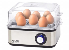 Adler AD4486 Eierkoker voor 8 eieren
