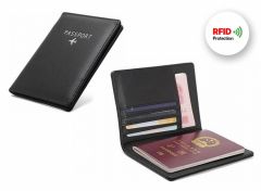 RFID Paspoort Hoes - Kunstleer - Plaats voor 5 extra pasjes