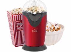 Giles & Posner Popcornmaker - 1200W - Popcorn in 3 minuten!