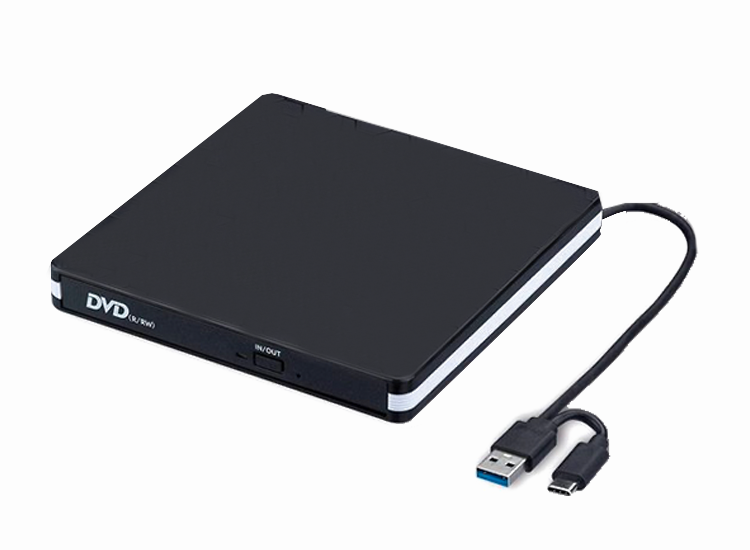 Externe DVD speler-brander DVD-CD Drive voor laptop of macbook