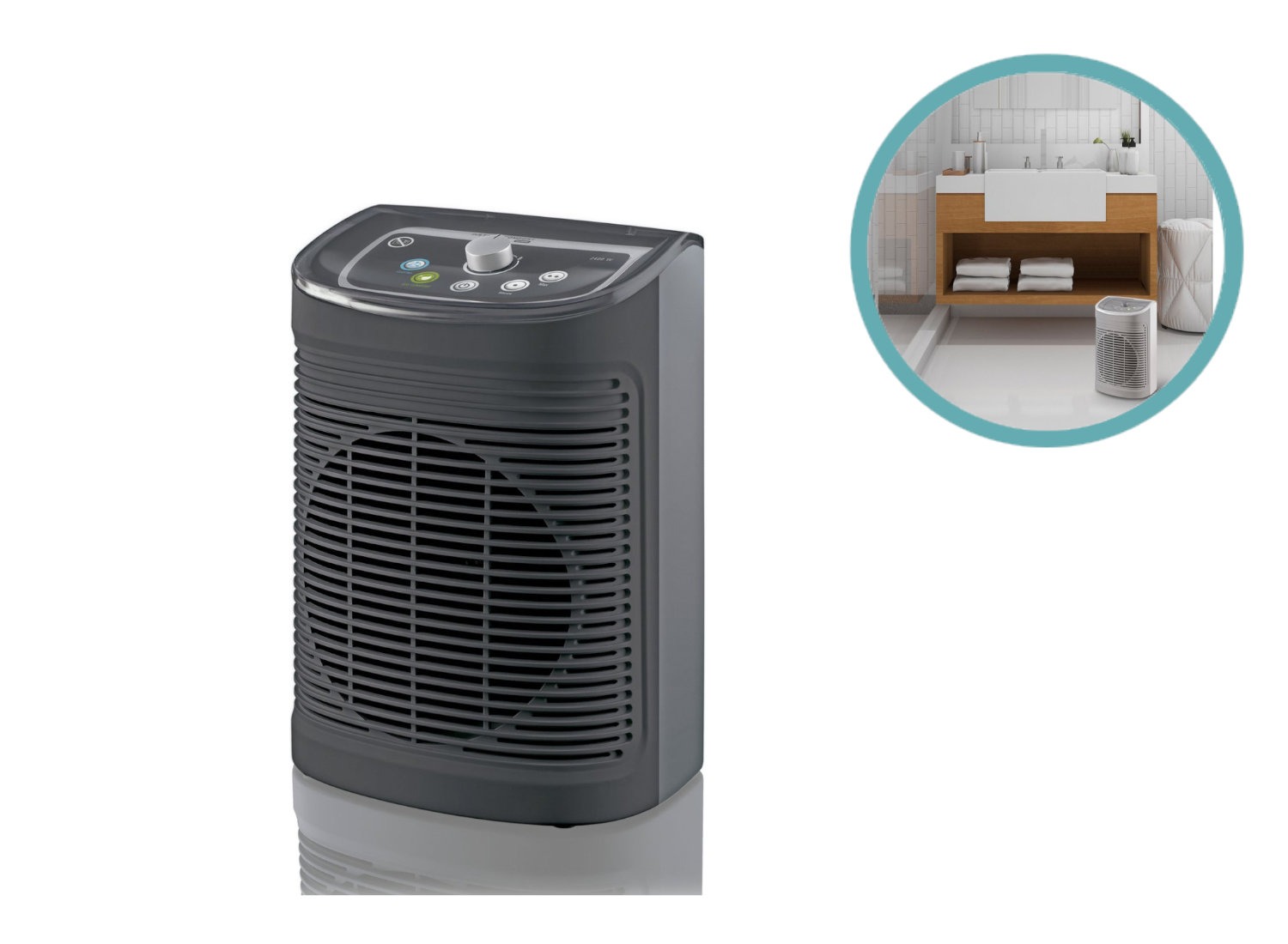 Rowenta Instant comfort Aqua Boost SO6520F2 -Badkamerventilatorkachel