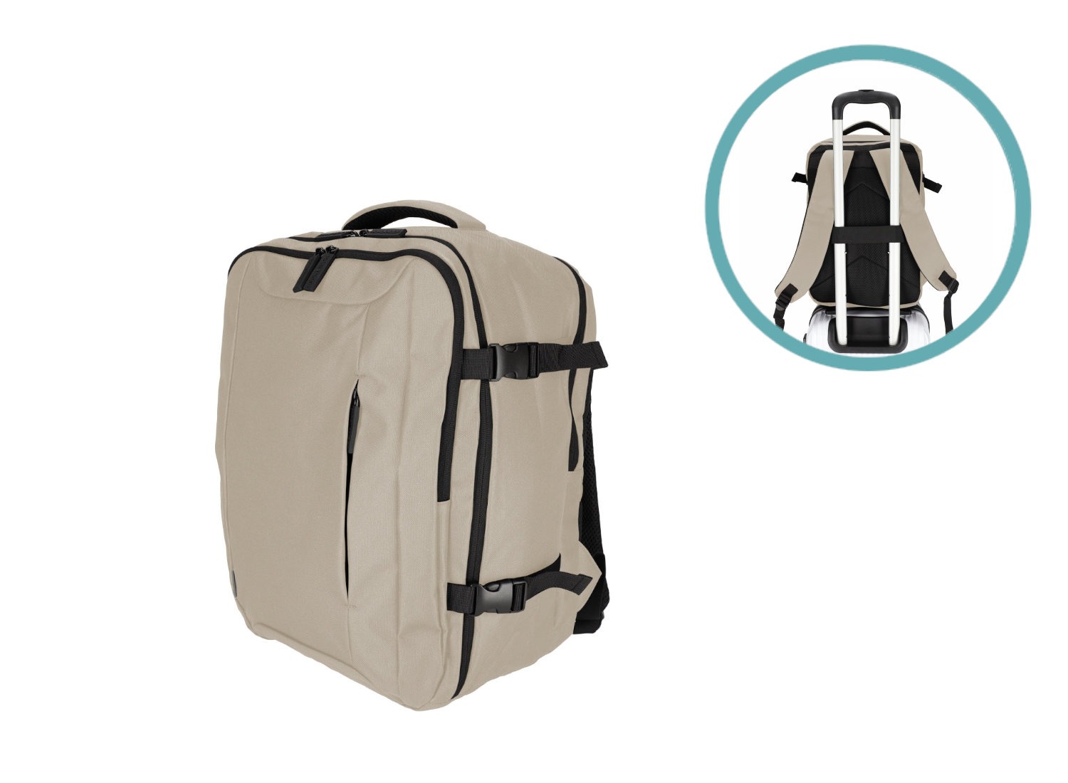 Norlander S.G. Underseater Rugtas RPET - 20L - Taupe