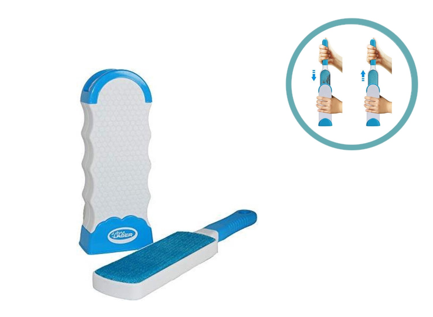 Aqua Laser Sticky Hero - KLedingborstel - Pluizenborstel - Pluisverwijderaar - Huisdierharen Verwijderen