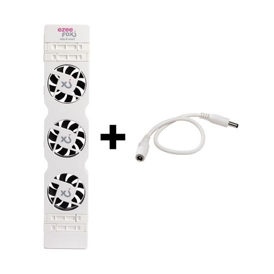 Nexxt Ezeefox Radiatorventilator Uitbreidingsset - Wit