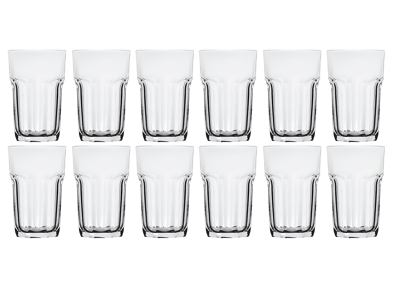 12-pack Testrut Drinkglazen Ø 7,8 cm × H 12 cm - 330 ml