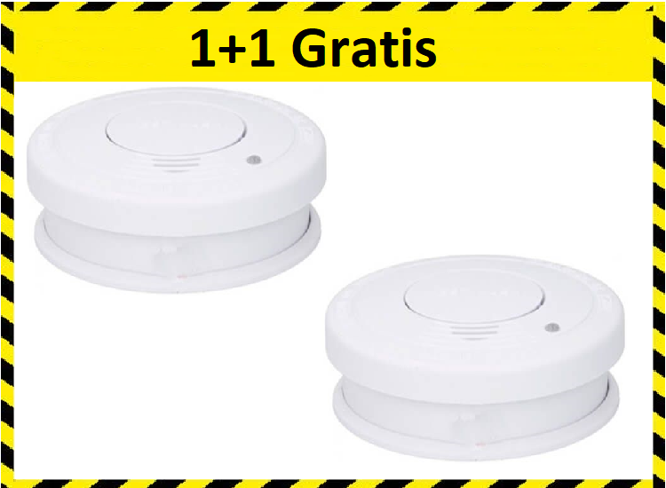 Grundig rookmelder 1+1 Gratis