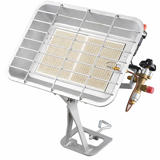 Prolight Abra Gasstraler met Flesbeugel - 2300-4200W - Zilver