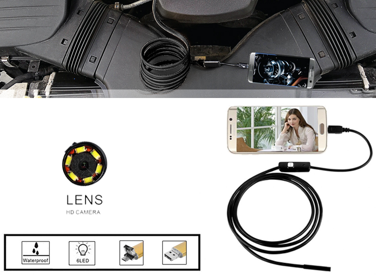 Endoscoop HD Camera voor Android telefoon