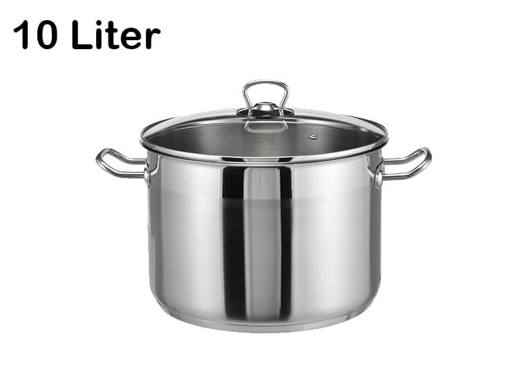 RVS Soeppannen-10L (2e Kans Product)