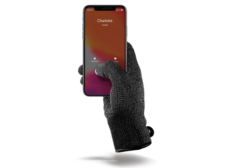 DealDonkey Mujjo Touchscreen Handschoenen - Zwart aanbieding