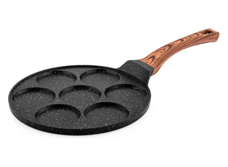 Westinghouse Pancake - Pannenkoekenpan - Inductie - 26cm Crêpe Maker - Zwart Marmer