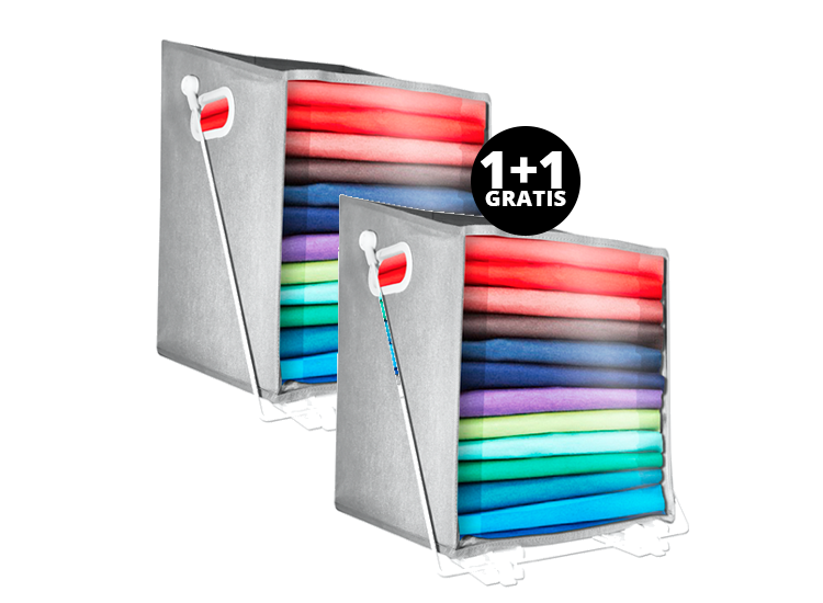 DealDonkey Closet Caddy - Blue - Opbergbox 1+1 Gratis aanbieding DealDonkey Closet Caddy - Blue - Opbergbox 1+1 Gratis aanbieding
