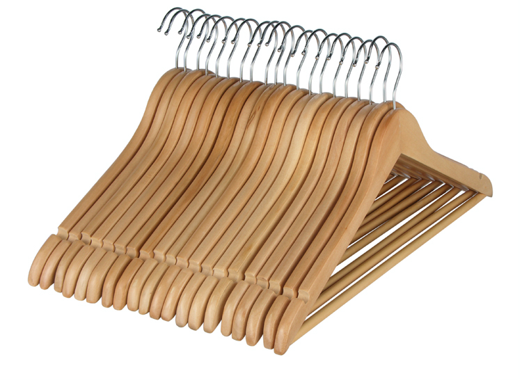 HI Kledinghangers - Hout - 20 stuks
