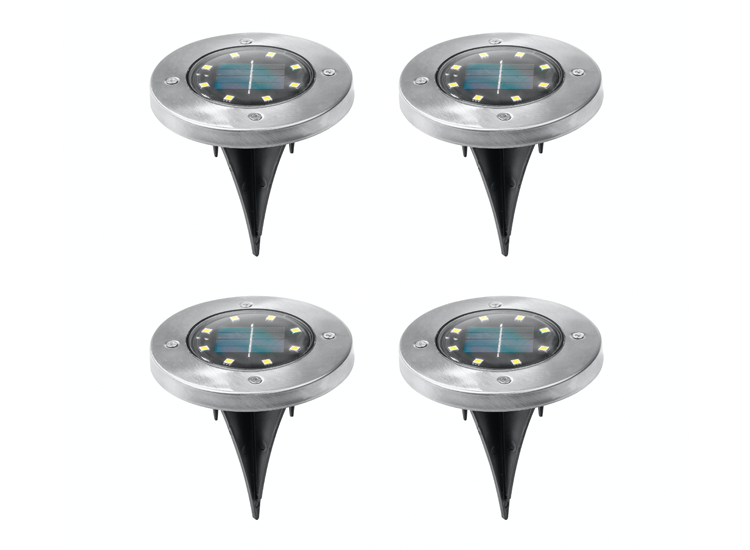 LED Solar Grondspots 4 stuks