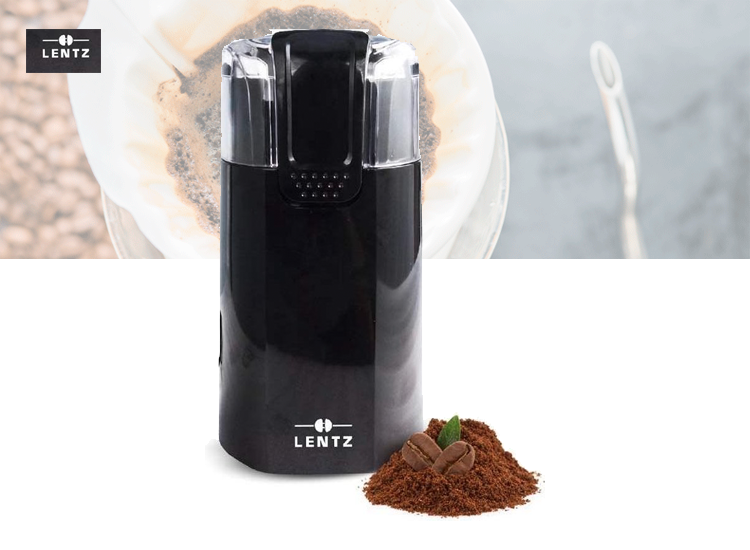 Lentz 74170 Automatische Koffiemolen - 150 Watt - zwart