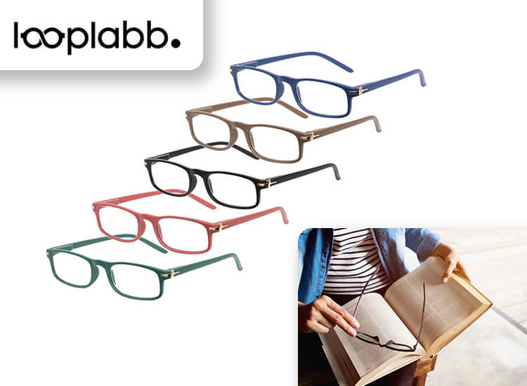 Looplabb Leesbril - verschillende kleuren en sterktes beschikbaar