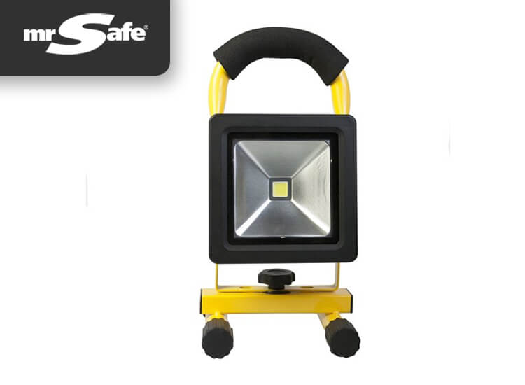 Mr Safe oplaadbare LED bouwlamp - 10 of 20 watt