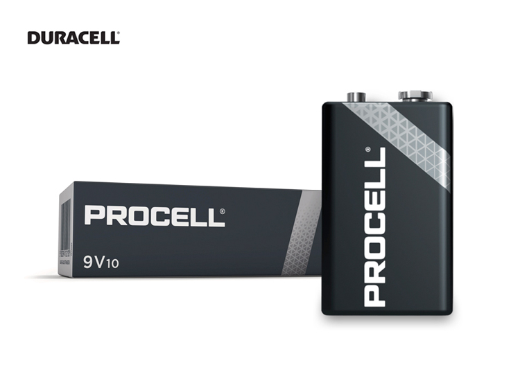 10 Procell 9V Batterijen (2de Kans Deal)