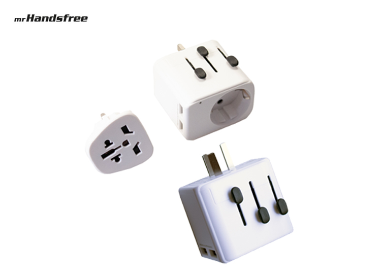 Mr Handsfree dual travel adapter universeel Duta 20