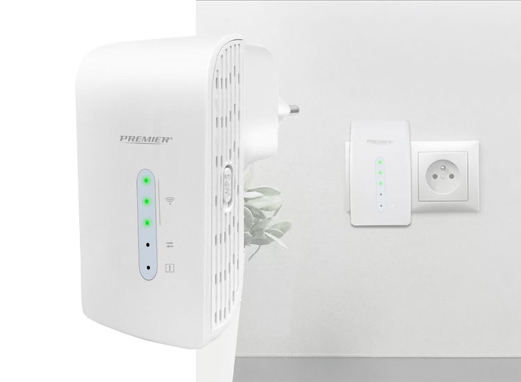 Premier WR06 Wifi Repeater - Wifi Versterker - 1200Mbps