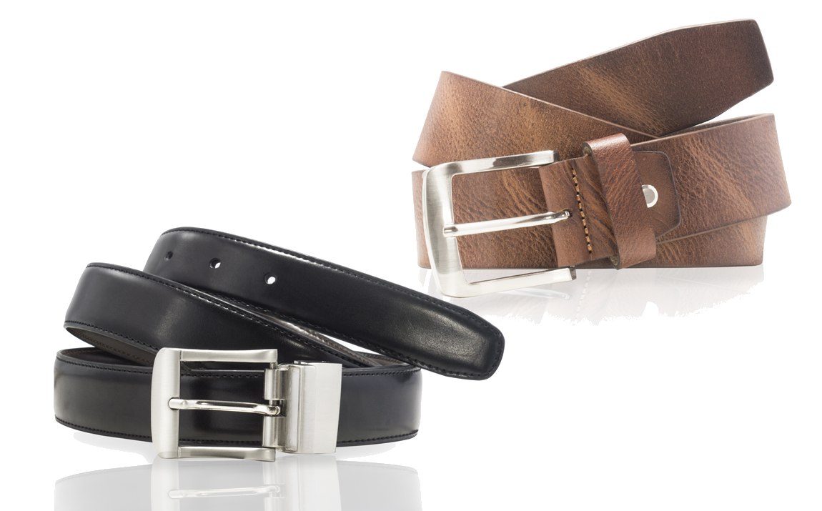 Lederen Herenriem - 100% Leer - Bruin of Zwart