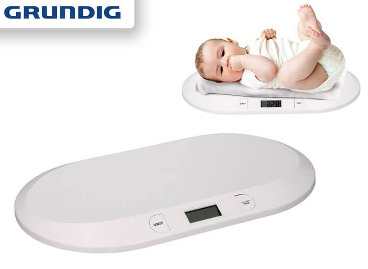 Grundig Babyweegschaal digitaal max 20kg - weegschaal - baby