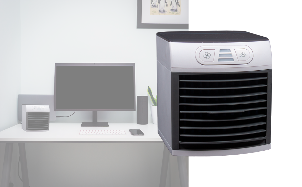 Deluxa Mini Aircooler Cube - Luchtkoeler - Mobiel