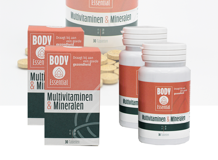 Body Essential Supplementen – Keuze uit verschillende vitamines en mineralen