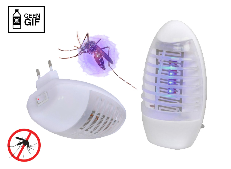 Deluxa mini muggenval - Muggenlamp - 2 stuks