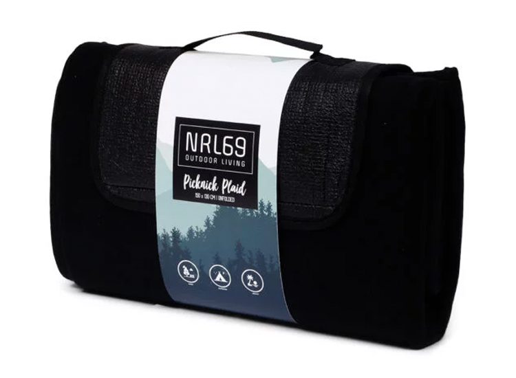 Norlander NRL69 Picknick Plaid - Zwart
