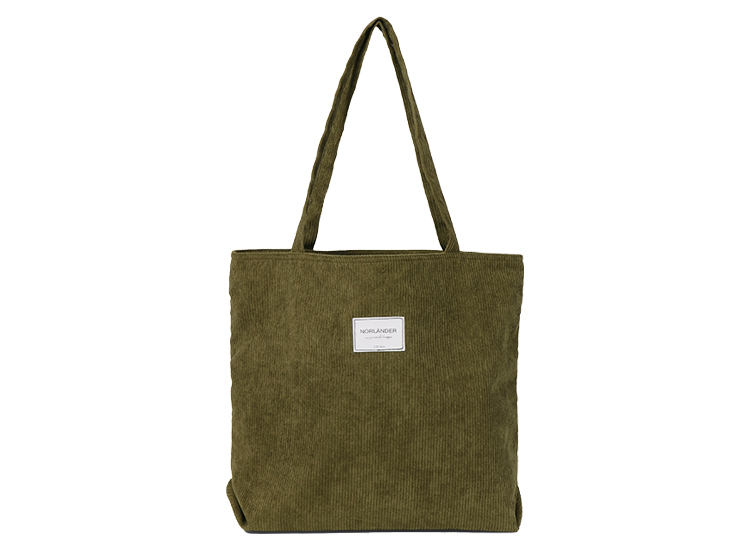 Norlnder Ribbel Totebag Groen