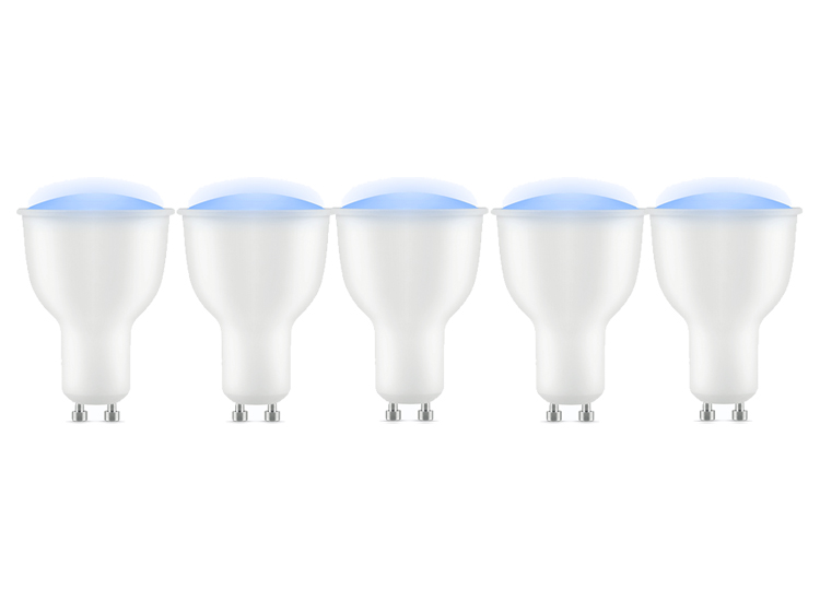 Etiger slimme Wifi LED lamp - GU10 - RGB - 5 stuks