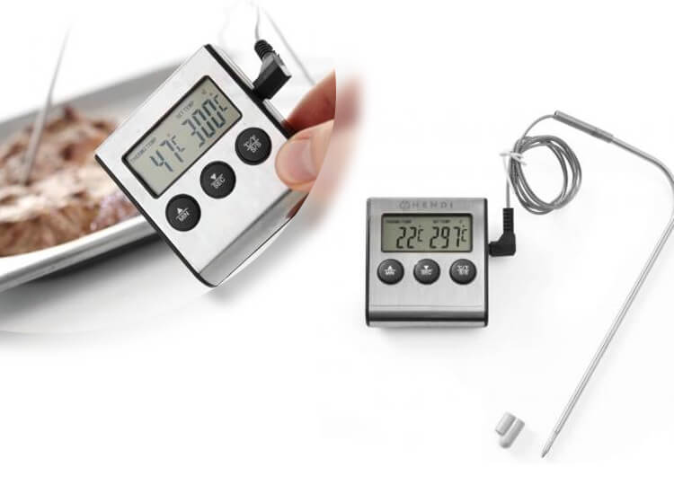 Digitale Keukenthermometer - Inclusief timer, Alarmfunctie en Batterij