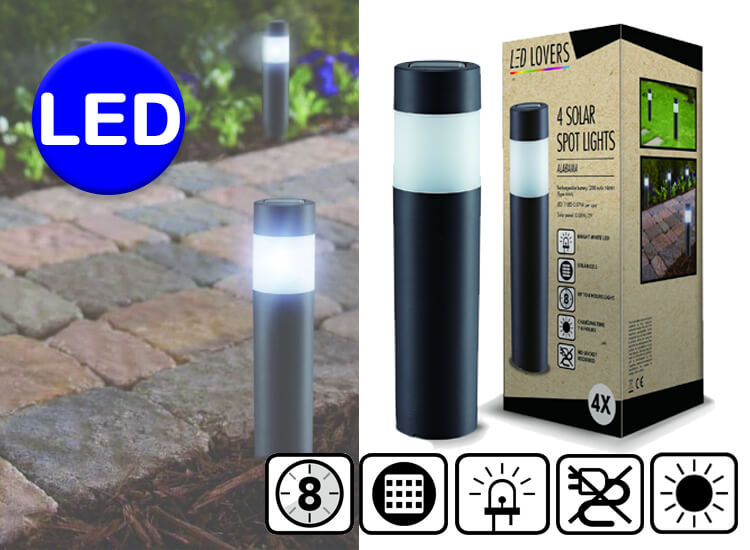 DealDonkey-LED Lovers Alabama verlichting - 4 Stuks - Draadloos, dus overal te plaatsen-aanbieding DealDonkey-LED Lovers Alabama verlichting - 4 Stuks - Draadloos, dus overal te plaatsen-aanbieding